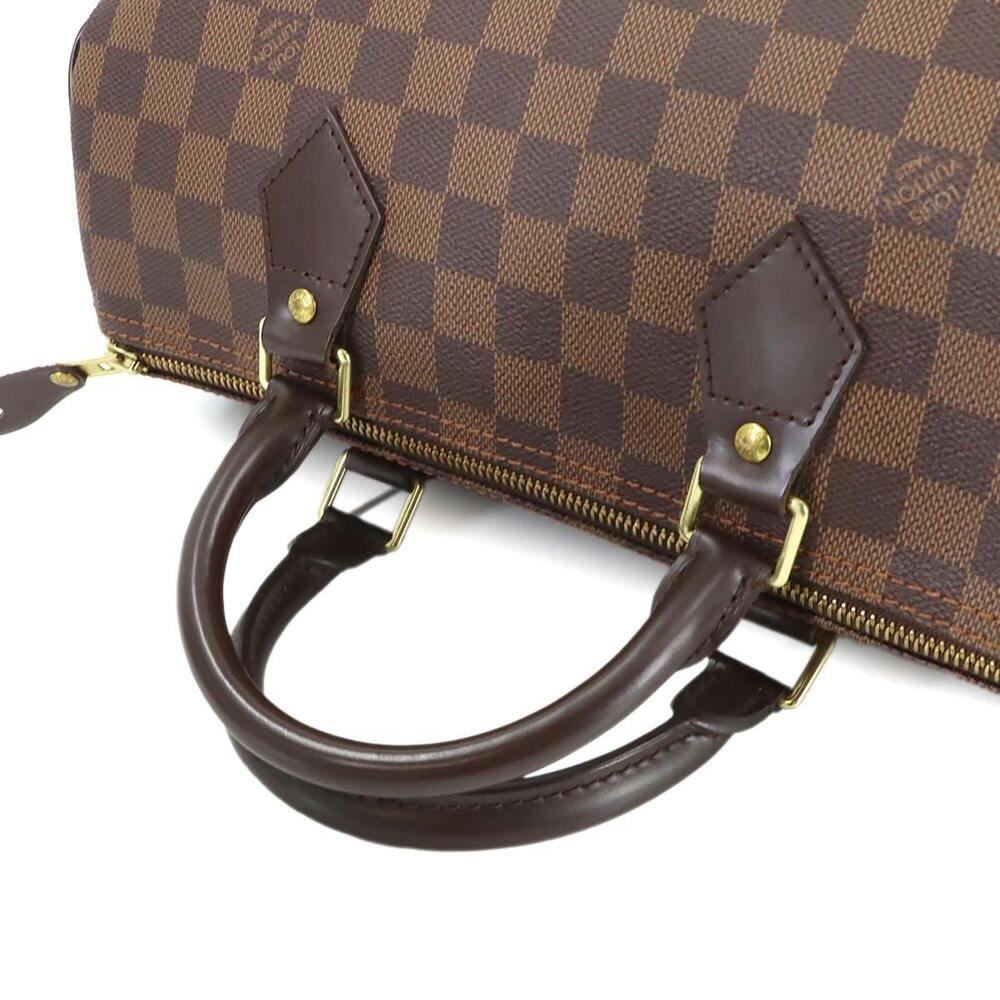 LOUIS VUITTON Brown Damier Speedy 30 Boston Bag - Picture 5 of 8